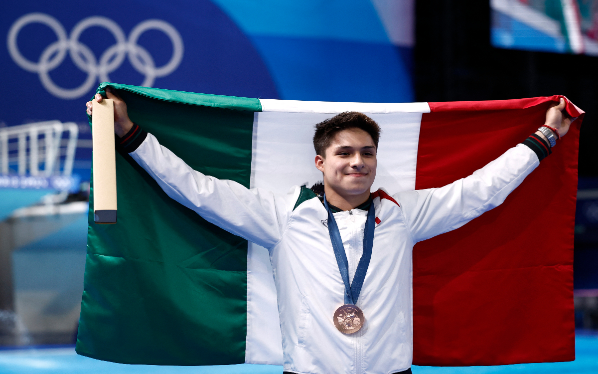 París 2024 Gana Osmar Olvera la medalla de bronce Periódico Realidades