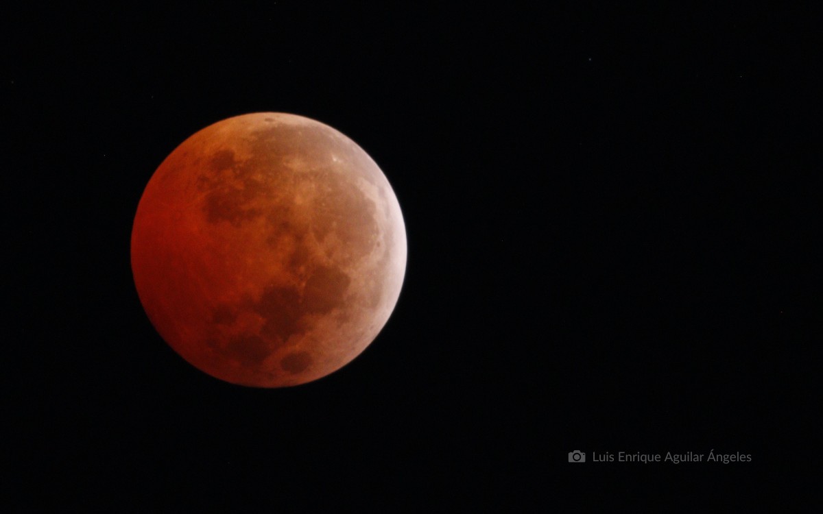 Así se vio la 'Luna de sangre' en México este 14 de marzo | Fotos ...