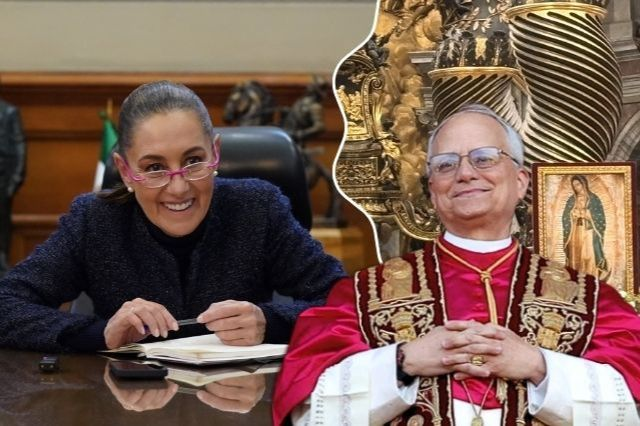 Sheinbaum Habla por Teléfono con el Papa León XIV y lo Invita a Visitar  México - Periódico Realidades