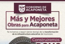 Acaponeta continua con grandes obras en favor del municipio