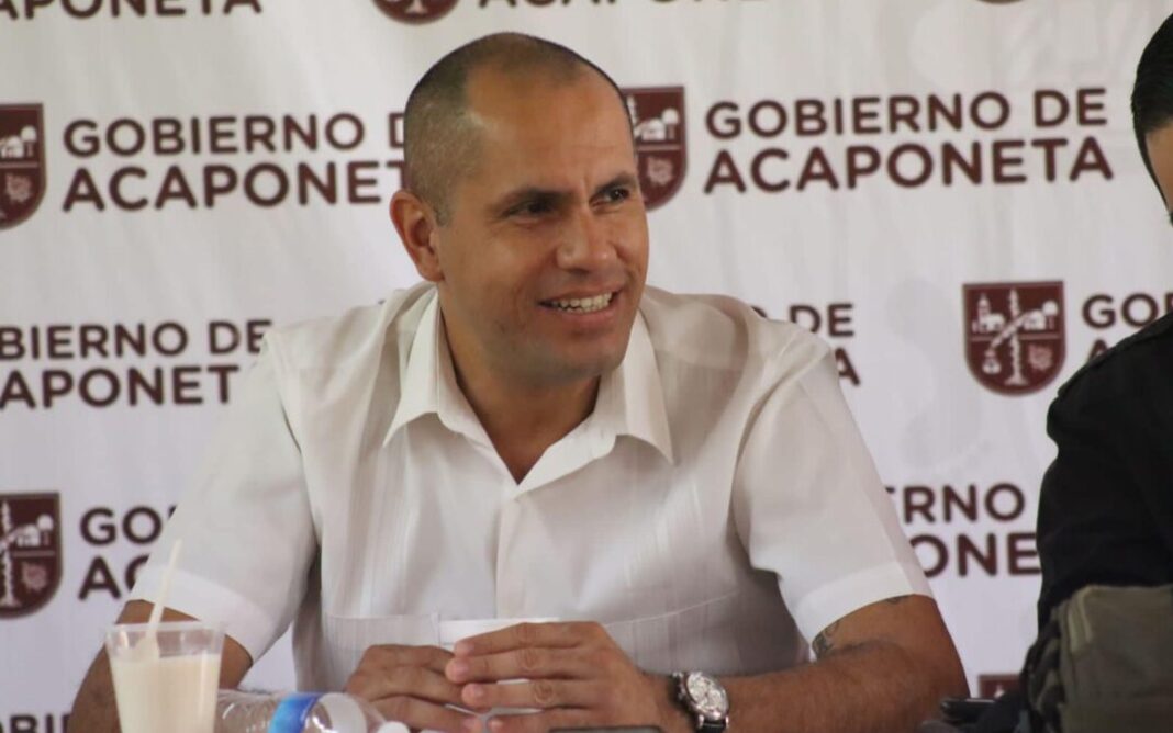 Manuel Salcedo, presidente muncipal de Acaponeta