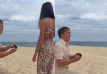 Hombre pide matrimonio y termina haciéndose del baño por los nervios; el video se vuelve viral