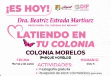 Beatriz Estrada lleva servicios y cercanía a familias de col. Morelos.