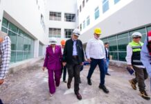 MANQ supervisa avance del hospital de Alta especialidad IMSS-BIENESTAR en Tepic