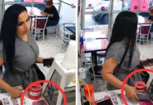 Nace “Lady Calculadora”: mujer se vuelve viral por peculiar robo en nevería de Tamaulipas
