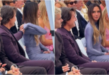 Viralizan video de Tom Cruise besando la mano de Victoria Beckham durante homenaje a David Beckham