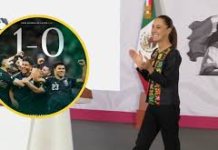 Sheinbaum celebra triunfo de México en el Mundial 2026 y destaca la alegría que genera en el pueblo
