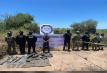 Detienen a Tres Tras Enfrentamiento con Fuerzas Federales en Navolato; Aseguran Arsenal y Vehículo Robado