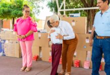 Gobierno del estado y el DIF mejoran espacios educativos en San Felipe Aztatàn