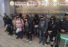Aseguran 165 kilos de cocaína en el Aeropuerto de Tijuana; detienen a 11 pasajeros