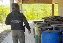 FGR asegura precursores químicos valuados en 60 millones de dólares en Tamazula, Durango