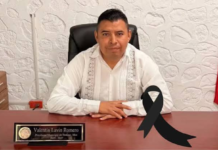 Asesinan al alcalde de Temoac, Valentín Lavín Romero, dentro de la presidencia municipal