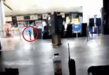 VIDEO: Captan supuesto fantasma de un niño en un cine y las imágenes se vuelven virales