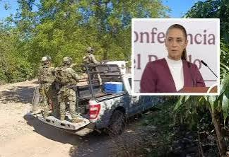 Sheinbaum confirma marinos heridos tras enfrentamientos en El Rosario, Sinaloa