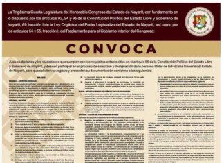 Abre Congreso proceso para designar titular de la Fiscalía Estatal