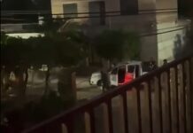 Panico por balacera en Tuxpan, narcos agreden a fuerzas de seguridad