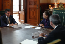 Sheinbaum se reúne con presidente de Goldman Sachs para analizar inversiones en México