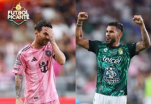 León vence 3-2 al Inter Miami y lo elimina de la Leagues Cup