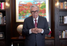 Rubén Rocha Moya retoma el gobierno de Sinaloa y emite su primer mensaje