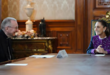 Sheinbaum y secretario del Vaticano dialogan sobre el desarrollo ético de la Inteligencia Artificial