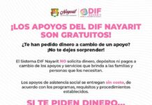 Los apoyos DIF en Acaponeta no se venden que no te engañen