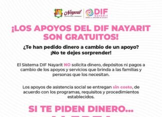 Los apoyos DIF en Acaponeta no se venden que no te engañen