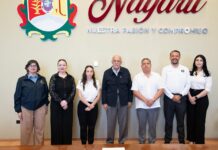 Miguel Ángel Navarro revisa avances en seguridad con representantes del SESNSP