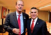 Vicente Fox y Alejandro Moreno buscan fortalecer la alianza opositora