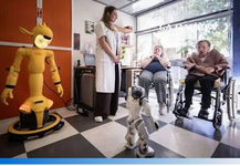 Francia prueba inteligencia artificial y robots para el cuidado de pacientes con Alzheimer