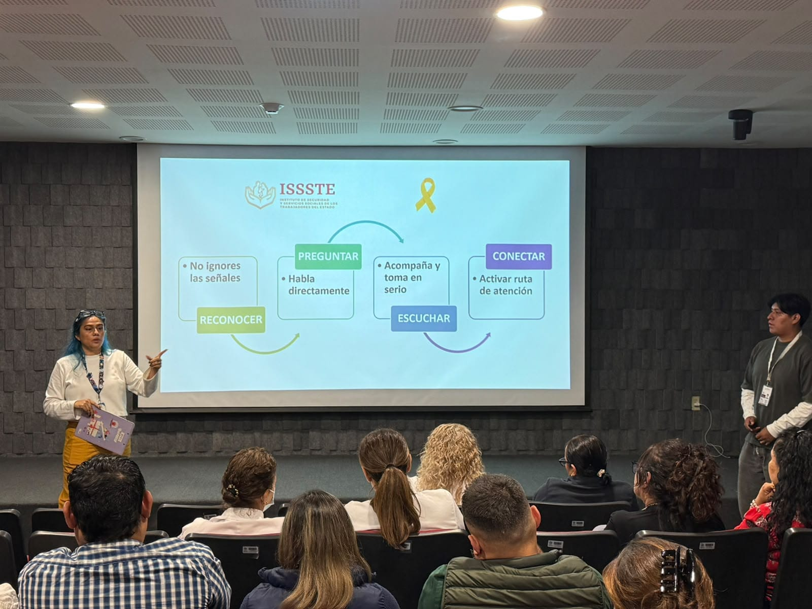 Implementa Hospital General del ISSSTE en Nayarit acciones estratégicas para la prevención del suicidio