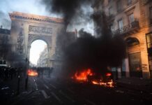 Caos en Francia: 800 mil personas toman las calles y el país arde en protestas