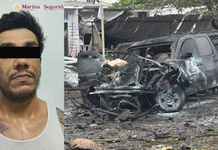 Detienen a “Mando 20”, presunto responsable del coche bomba en Michoacán