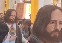 ¿Milagro en Coahuila? Captan a imagen de San Judas Tadeo aparentemente llorando dentro de una iglesia