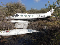 Avioneta se desploma en Ixtlán del Río; reportan dos personas muertas