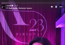 Ángela Aguilar celebra sus 23 años con langosta, caviar y romántica felicitación de Christian Nodal
